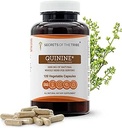 Secrets of the Tribe Quinine Capsules 1000 mg Wildcrafted Quinine (Cinchona officinalis) Dried Bark, Leg Cramp Support Supplement (120 Capsules)