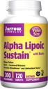 Jarrow Formules Alpha Lipoic Sustain 300, Value Size, 300 Mg, 120 Sustain Tablets ( 3-pack)