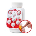 Pillen Popper Medication Tracker, Dagelijkse Pillen Herinnering, Kleine en Portable Geheugenhulp met Knoppen, Bevestigt aan Pillen Container, Tracks tot 3 Doses per dag, Multicolor, 3-Pack - Eenvoudig te gebruiken producten