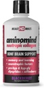 GEZONDHEID DIRECT - AminoMind - Nootrope collagen Supplement voor hersenen gezondheid en BDNF - Pro-Hyp & Hyp-Gly dipeptiden, Coffeeberry Antioxidanten - BlackBerry - 14 Fl Oz (28 Servers)