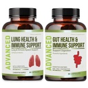 Lung Health & Immuun Support Supplement - Lung Cleanse and Detox with Immunity Vitamines For Better Longs, Immuun Defense, Clear Longs & Deep Adheathing Inclusief Quercetin & Cordyceps. Twee maanden levering