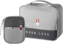 Lege EHBO-tassen Travel Medical Supplies Insulated Medicine Bag Handige veiligheidskit voor familie buiten Wandelen Camping Car Office Workplace,Grey