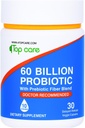 Probiotica 60 miljard CFU - 10 strains + Organic Prebiotics - Immune, Digestief & Gut Health - Ondersteuning van Occasional Constipatie, diarree, gas & Bloating - voor vrouwen & mannen - 30ct