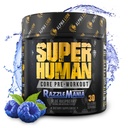 ALPHA LION Core Pre Workout w/Creatine voor prestaties, Beta Alanine voor spier, poeder, L-Citrulline voor pomp & Tri-Source Cafeïne voor duurzame energie (30 porties, Blue Raspberry Flavor)