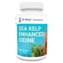 Dr. Berg Sea Kelp Enhanced Jodium - 200 mcg Premium Jodium - Seaweed Blend Inclusief Klamath Blue-Green Algen & Sea Kelp - 90 Capsules