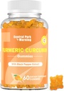 Kurkuma Curcumin Gummies, Extra sterkte gezamenlijke ondersteuning Gummies met Kurkuma Curcumin, Vegan Non-GMO, Dieetsupplement, 60 Tellen