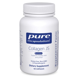 Pure Encapsulations Collageen JS - Skin & Joint Health* - 1.000 mg Gehydrolyseerde Biocell Collageen - Glutenvrij & niet-GMO - 60 capsules