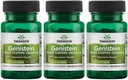 Swanson Soy-Free Genistein - Plant-Based Natural Supplement for Women - Comfort & Balance - (60 Veggie Capsules, 125mg Each) 3 Pack