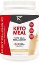 Ketologic Keto Meal Replacement Shake Powder voor optimale resultaten + MCT Olie + Grass-Fed Wei - Perfect geformuleerde macro's voor Ketosis - 20 porties - Vanille