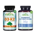 Magnesiumglycinaat en vitamine D3K2