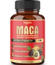 Capsules de racine de maca - soutient la santé naturelle - Énergie - Performance et supplément d'humeur - Flux sanguin amélioré 3-Mois