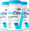 NutraRize (3 Pack ViraFlexx voor mannen, Pro Capsules, Man Performance Support 500mg, All Natural Dietary Supplement to Support Overall Health, Vira Flexx Reviews (180 Capsules)