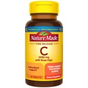 Nature Made Vitamin C 1000 mg with Rose Hips, Dieetsupplement voor Immune Support, 60 Time Release Tablets, 60 Day Supply