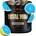 REDCON1 Total War Pre Workout, Blue Limonade - Endurance, Alertness, Pump Boosting Citrulline Malate & Beta Alanine - Fast Acting, Cafeinated Preworkout for Men & Women (15 Servings)