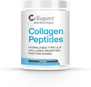 Collageen Peptides - Gehydrolyseerd type 1 & 3 Collageen Poeder Proteïne Supplement 