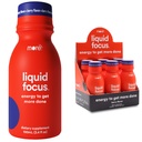 Meer Labs Liquid Focus, Nootrope Smart Drink met krachtige antioxidanten & Adaptogene Kruiden voor energie en concentratie, 150mg Cafeïne (verpakking van 6)