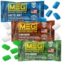 MEG Gum - Military Energy Gum 100mg Cafeïne per stuk - 15delige Sample Pack - Energy and Focus to Boost Performace