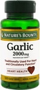Nature's Bounty Knoflook, 2000mg, 120 gecoate tabletten (verpakking van 2), 2 flessen Elk van 120 tabletten