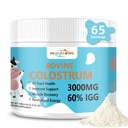 Bovine Colostrum Supplement Powder: Pure Whole Bovine Colostrum Rijk aan Immunoglobulinen en Nutriënten voor Immune Support and Gut Health, Easy to Mix in Water of Smoothies