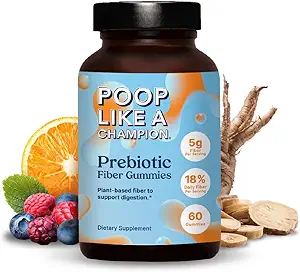 Poop Like a Champion Probiotic Gummies for Kids