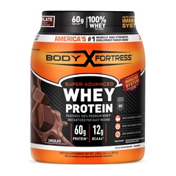 Body Fortress 100% Wei, Premium Proteïne Poeder, Chocolade, 1.78lbs