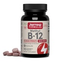 Jarrow Formules Vitamine B12 5000 mcg - Maximale sterkte voor cellulaire energie en hersenen gezondheid, 90 Cherry kauwtabletten, B12 Vitaminen 5000 mcg