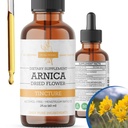 Arnica Liquid Extract, Veganistisch, Ondersteunt Muscle Recovery & Joint Comfort, Fast-Absorbing Tinctuur, Made in USA 2 Fl Oz