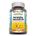 Verbazingwekkend Omega Norwegian Cod Liver Oil 1250 Mg Softgels Supplement 