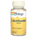 SOLARAY L Glutamine Capsules 500 mg - Immuunondersteuning - Vrij Aminozuur - Lab geverifieerd, 60 dagen geld terug garantie, 50 porties, 50 VegCaps