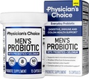 Artsenkeuze Probiotica voor mannen - 70 miljard CFU - 8 strains - Selenium & Prebiotica - Ondersteuning Digestieve Gezondheid, Microbioom, Colon, & Immune Health - Advanced Men's Probiotic - 15ct Sample Size
