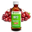 Betrouwbare-1 Laboratoria Liquid Vitamin B12 Daily Supplement 1000mcg voor volwassen mannen en vrouwen - natuurlijke kersensmaak