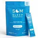 Som Slaap, Kalm Slaappoeder Drinkmix, 3mg Melatonine, Magnesium, Vitamine B6, L-Theanine & GABA 