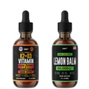 HERBIFY Bundle - K2 en D3 Drops & Citroenbalsem Tinctuur - Botsterkte & Mood Boost