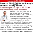 Sciatica Zenuw Ondersteuning Supplement met 900 mg HP-99 Alpha Lipoïnezuur Formula - Max Strength ALA voor Voeten Handen Vingers Benen - Ultra Krachtig 18 in 1 Natuurlijke Perifere Zenuw Vitaminen - 180 Capsules