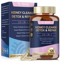 Nier Reiniging Detox & Repair, Chanca Piedra & Cranberry Pillen voor Blaas controle, Ondersteuning Maximale sterkte Urinepijn Verlichting voor nierstenen Breaker, Cranberry Urinaire Tract Gezondheid voor vrouw