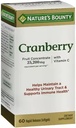 Nature's Bounty Cranberry Dieetsupplement 60 Zachte Gels (pakket van 4)