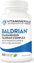 Vitaminerals 33 Baldrian® originele natuurlijke ontspannende ondersteuning gestandaardiseerde Valeriaan (100)