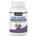 Liver Cleanse Plant-Based Formula - Vegan Full-Spectrum Supplement met melkdistel, vitamine C en zink voor leverfunctie en Immuun ondersteuning - 120 Capsules - Geen Fillers of GGO