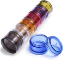 Cilindrische Pocket Pharmacy Vocht-Proof Travel Pill Organizer Gratis Combinatie van Zeven Kleuren Pill Box 7 Dag