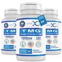 Genex Formules TMG Supplement 1000mg (360 capsules) - NSF Gecertificeerd voor veiligheid, kwaliteit en etikettering Nauwkeurigheid - Betaine Anhydraat Sorbitolglycine - Leversupplement - Glutenvrij & niet-GMO - 30 dagen