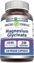 Verbazingwekkende Formules Magnesium (Glycinate) 120 mg Per Serving Supplement 
