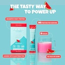 Everest Essential, Kid's Clear Whey Protein Powder (Watermelon, 10 Packets) Protein Drink Mix voor kinderen, Elektrolyten voor kinderen, 8g Protein Per Serving, Niet GGO, Zero Added Sugar