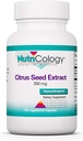 Nutricologie Citruszaad Extract Supplement - Grapefruitzaad Extract 500mg, Ondersteunt Metabole Functie, Contaminant Vrij, Vegetarische Capsules - 120 Tellen