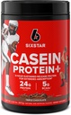 Zes sterren Caseïne Proteïne Poeder Elite Caseïne Proteïne Poeder Slow-Digesting Micellar Caseïne Proteïne Poeder voor Spier Gain Triple Chocolate Proteïne Poeder, 2 lbs (26 Servers) (Package May Vary)