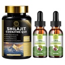 TMG (trimethylglycine) Supplement Liquid Drops & Shilajit Capsules with Sea Moss