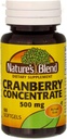 Nature's Blend Cranberry Concentrate 500 Mg 60 Softgels Pack van 6