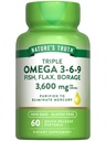 De waarheid van de natuur Triple Omega 3-6-9 Softgels 