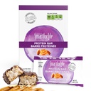 Barres protéinées intelligentes pour la vie - Amande de caramel - Barres protéinées 19g – 12 Barres - Snacks protéiniques – Barre protéinée de caramel