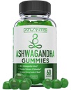 Atlantis Nutrition Ashwagandha Gummies - 1500 MG par service - favorise le calme, améliore l'humeur, stimule les niveaux d'énergie et renforce le système immunitaire - formulé avec vitamine D et zinc - Vegan