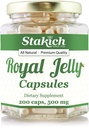 Stakich 500 mg Capsules (Royal Jelly Capsules 500 mg (200 Aantal))